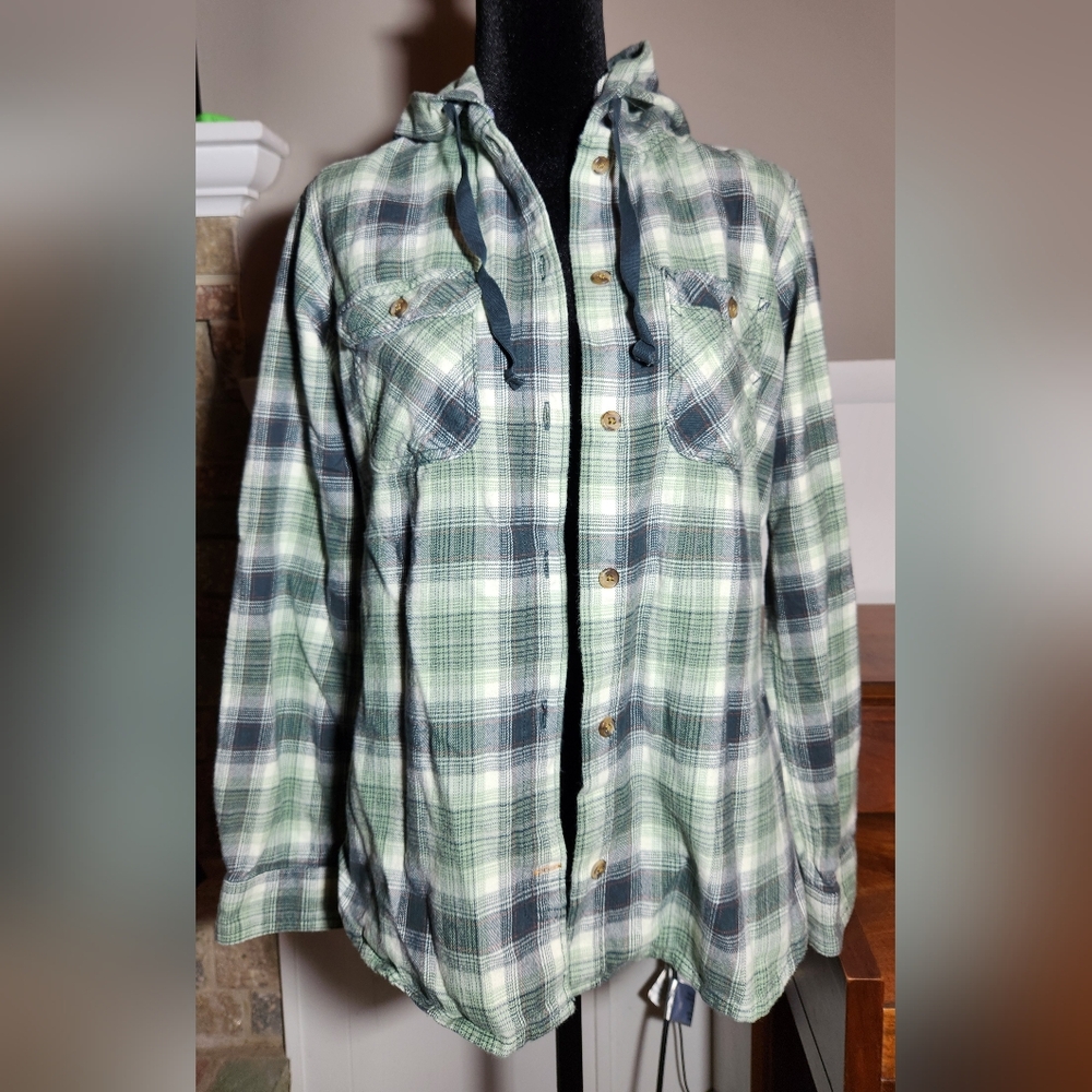Carhartt Plaid Green Women's Shirt